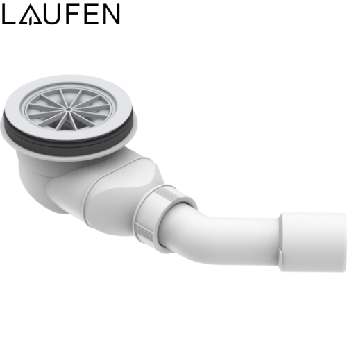 LAUFEN H2951270000001 Bonde pour receveur, DN 50, vidage 90mm.