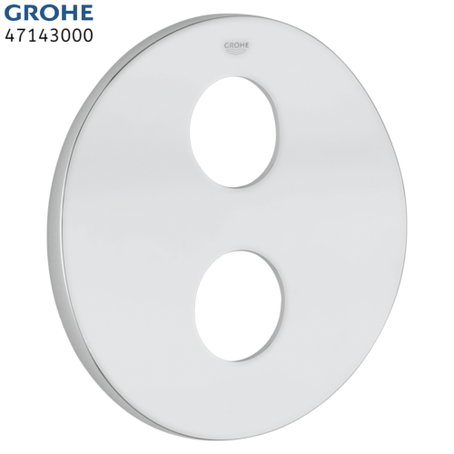 GROHE 47143000 Rosace chromée pour ECTOS 19675 et 19676.