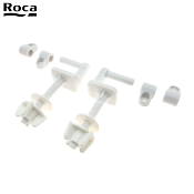 ROCA AI0002900R VICTORIA - KIT CHARNIERE NYLON SIÈGE ABATTANT WC.