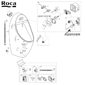 ROCA AG0093107R PROTON-EURET - KIT ELECTROVANNE SOLENOIDE (PLAQUE.ELECTR.)