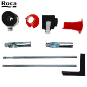 ROCA AV0058400R KIT FIXATIONS CACHÉES COURTES WC/BIDET WH.