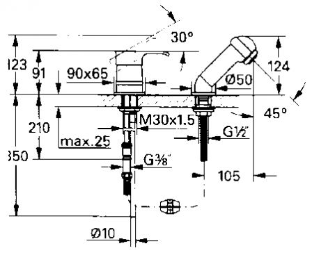 GROHE_46148L00_Douchette_Coiffeur_Blanche_Mesure.jpg