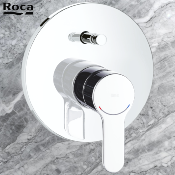 ROCA A5A0A09C00 L20 - MITIGEUR BAIN DOUCHE À ENCASTRER. CHROMÉ.