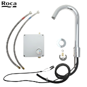 ROCA A5A3743C00 LOFT-E  ROBINET ÉLECTRONIQUE BEC HAUT - EAU MITIGÉE - ALIMENTATION PAR PILES.