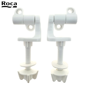 ROCA AI0002900R VICTORIA - KIT CHARNIERE NYLON SIÈGE ABATTANT WC.