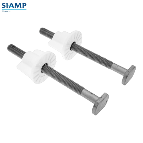 SIAMP 41 0440 20 Kit Visserie Abattant WC.