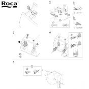 ROCA AV0027200R KIT FIXATIONS CACHÉES WC/BIDET SUSPENDU.