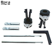 ROCA AV0030800R KIT FIXATIONS CACHES CUVETTE SUSPENDUE. TIGE COURTE.