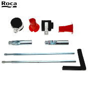 ROCA AV0058400R KIT FIXATIONS CACHÉES COURTES WC/BIDET WH.