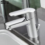 ROCA A5A3K25C04 VICTORIA-L MITIGEUR LAVABO MONOTROU A TIRETTE LATERALE.