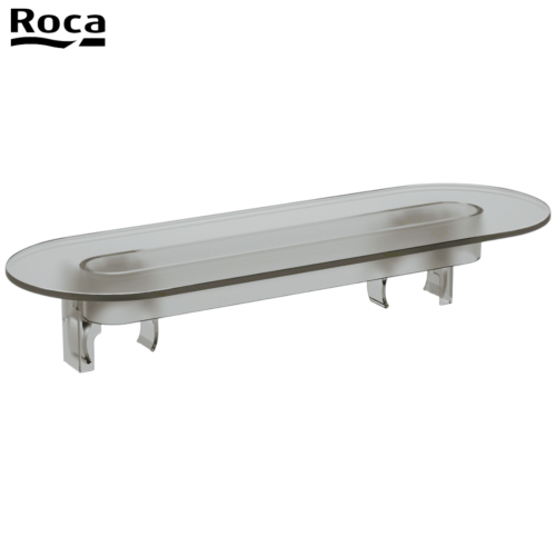 ROCA A5B4961TP0 ATLAS - TABLETTE CLIPSABLE POUR MITIGEUR DOUCHE.