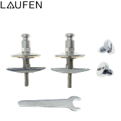 LAUFEN H8942250000001 PALOMBA - Charnières pour Abattant WC.