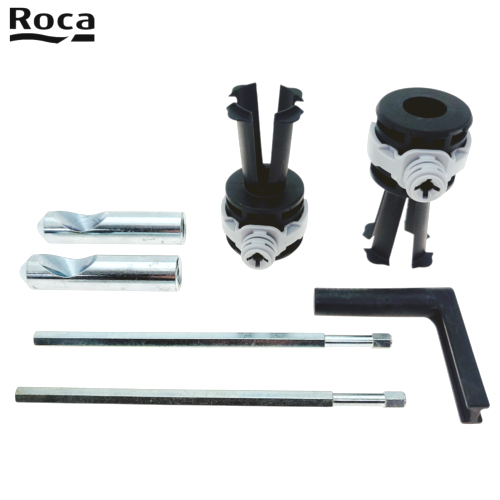 ROCA AV0030800R KIT FIXATIONS CACHÉES CUVETTE SUSPENDUE. TIGE COURTE.