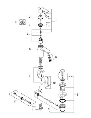 GROHE_33549002_Mitigeur_lavabo_EUROSTYLE_COSMOPOLITAN_monocommande_Chrome_vue_eclatee.jpg