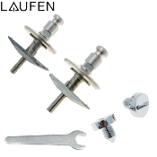 LAUFEN H8942250000001 PALOMBA - Charnières pour Abattant WC.