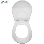 SIAMP 10 0120 18 PROVENCE PREMIUM - Abattant WC Blanc, non recouvrant.