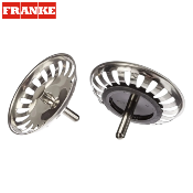 FRANKE 133.0323.493 Panier de bonde manuelle 84 mm.