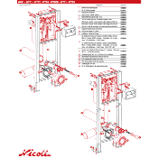 NICOLL 0708105 Bâti-Support Autoportant monobloc faible hauteur.