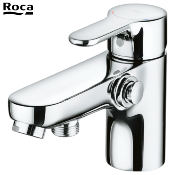 ROCA A5A0509C00 L20 - MITIGEUR BAIN/DOUCHE MONOTROU. CHROMÉ.